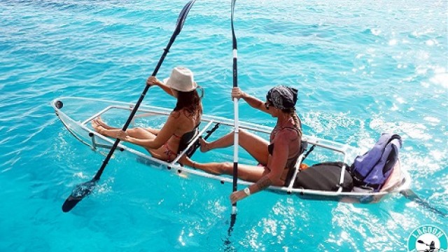 スケルトン カヤックツアー in モーレア