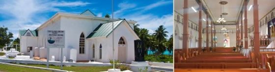 クック諸島最古の教会